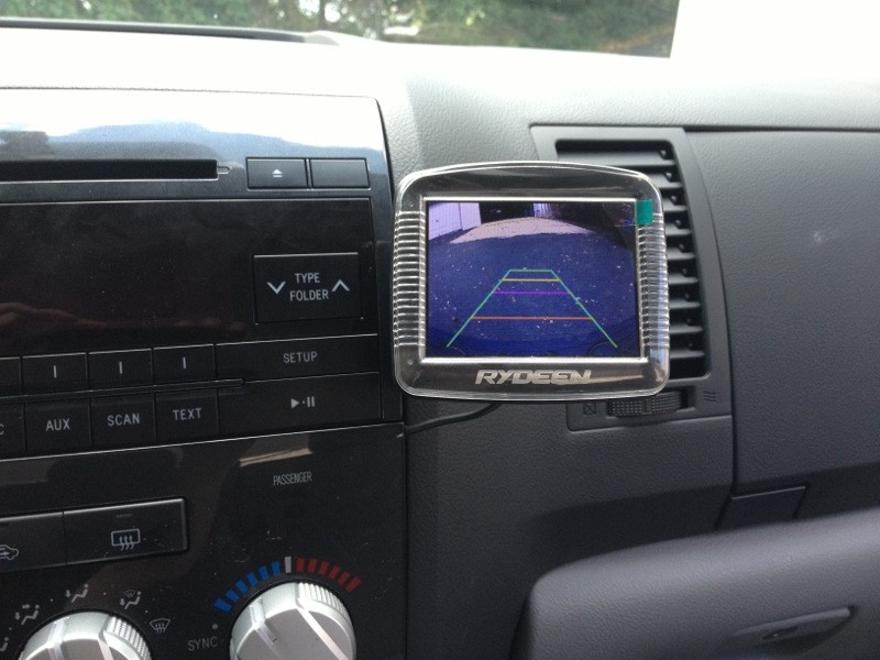 Toyota Tundra Backup Camera Installed for Westminster Car Dealer