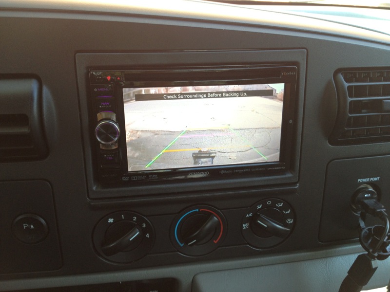 Ford F350 Navigation, Backup Camera, Audio Upgrade and Much More!