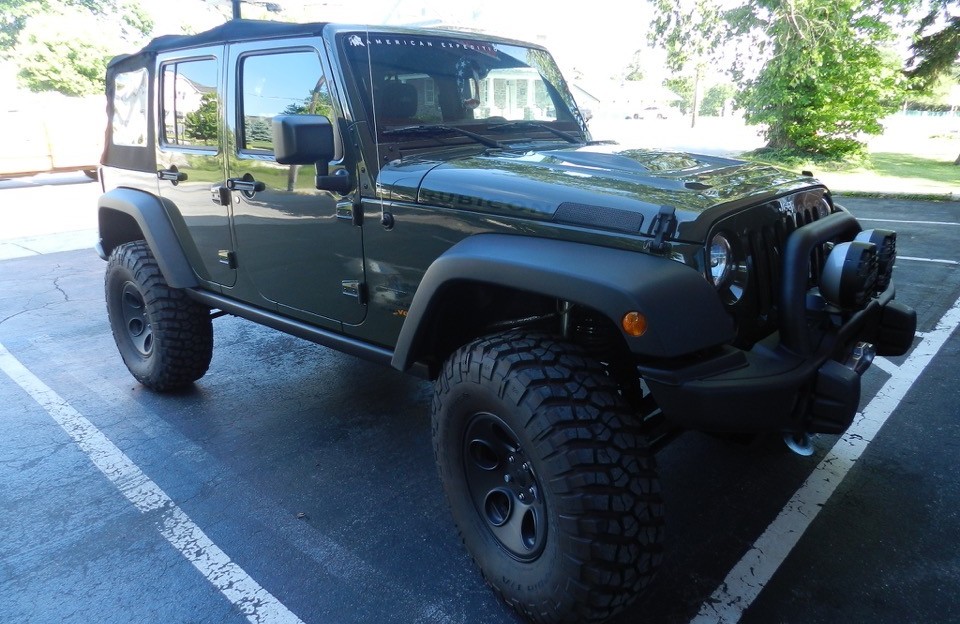 Reisterstown Client Gets Jeep Wrangler Security System