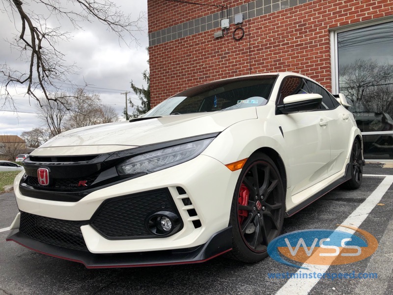 2018 Honda Civic Type R Gets Beautiful Dark Matter Window Tint Upgrade